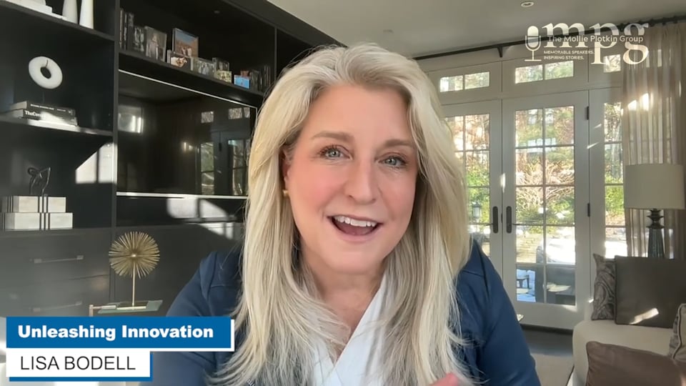 Lisa Bodell | Unleashing Innovation Keynote Description video thumbnail