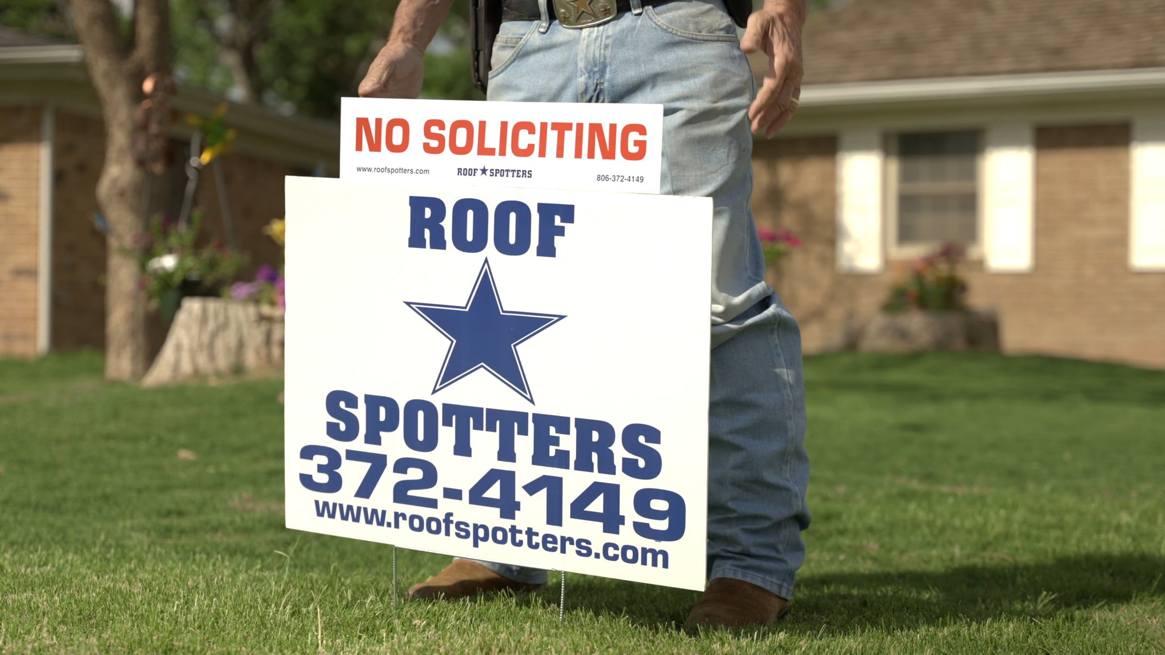 Roofspotter’s “No Soliciting”