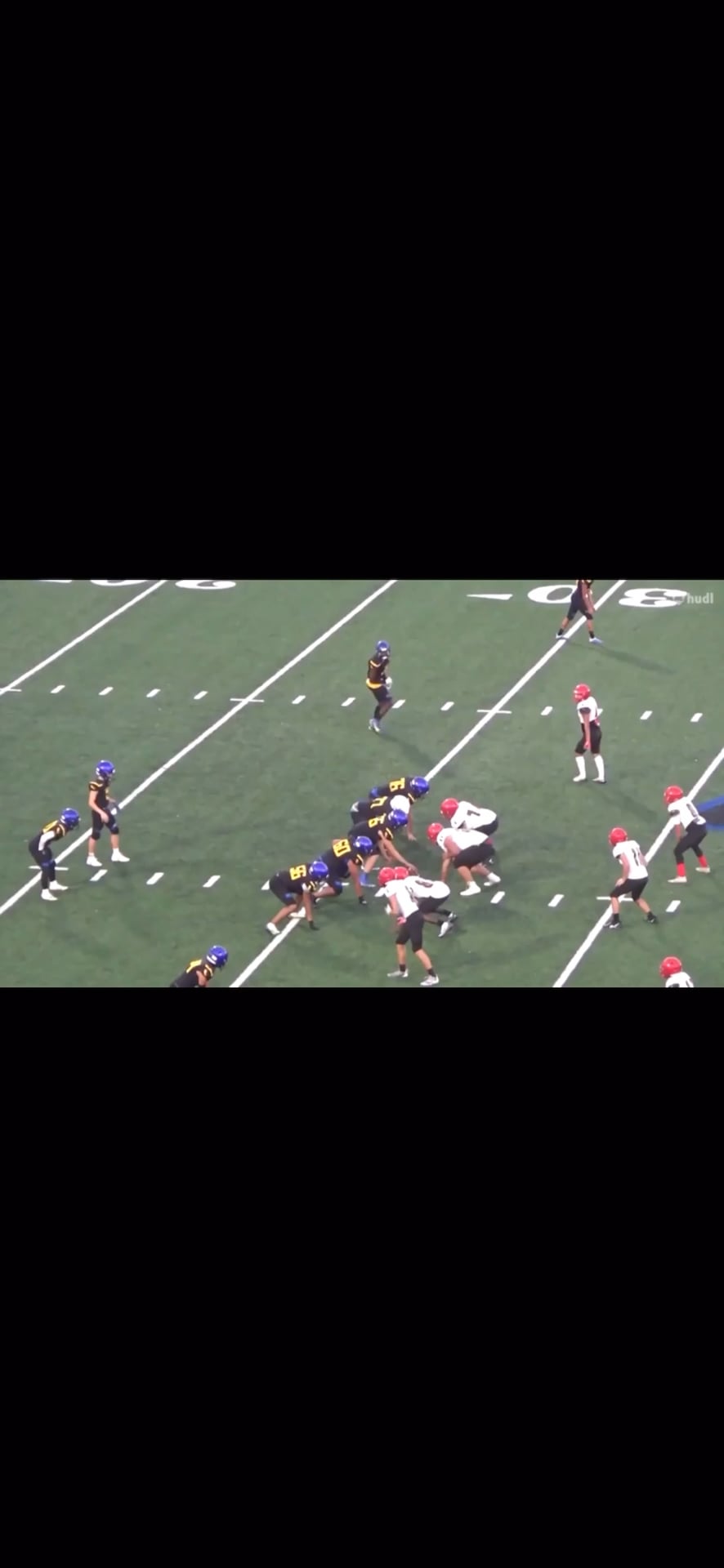 Watch jarvaris marshall's middle linebacker film