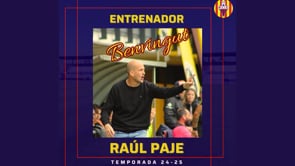 Raúl Paje, nou entrenador de l'Escala