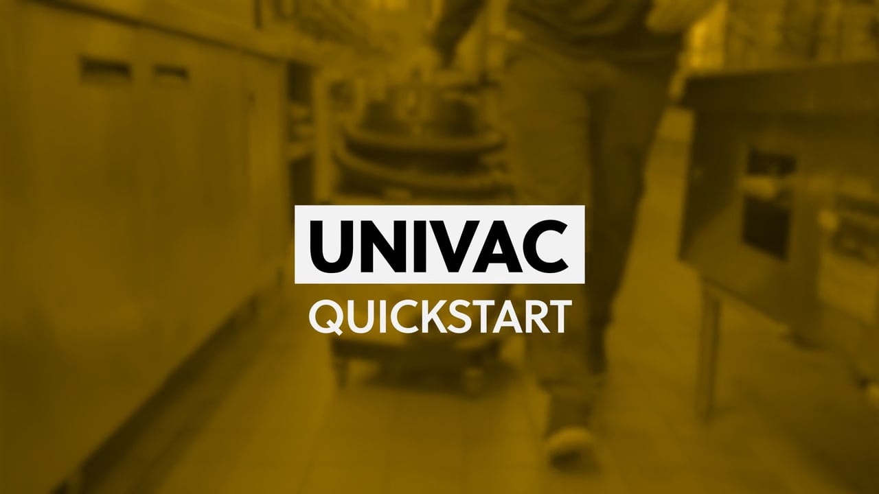 Univac Quickstart - video thumbnail