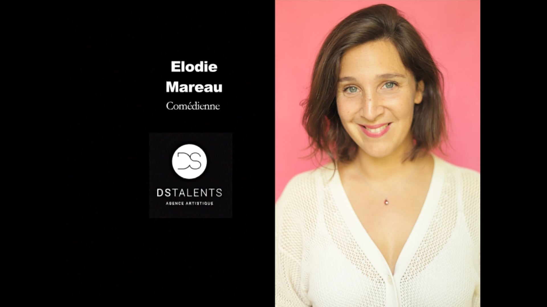Vidéo Démo/Showreel Elodie MAREAU