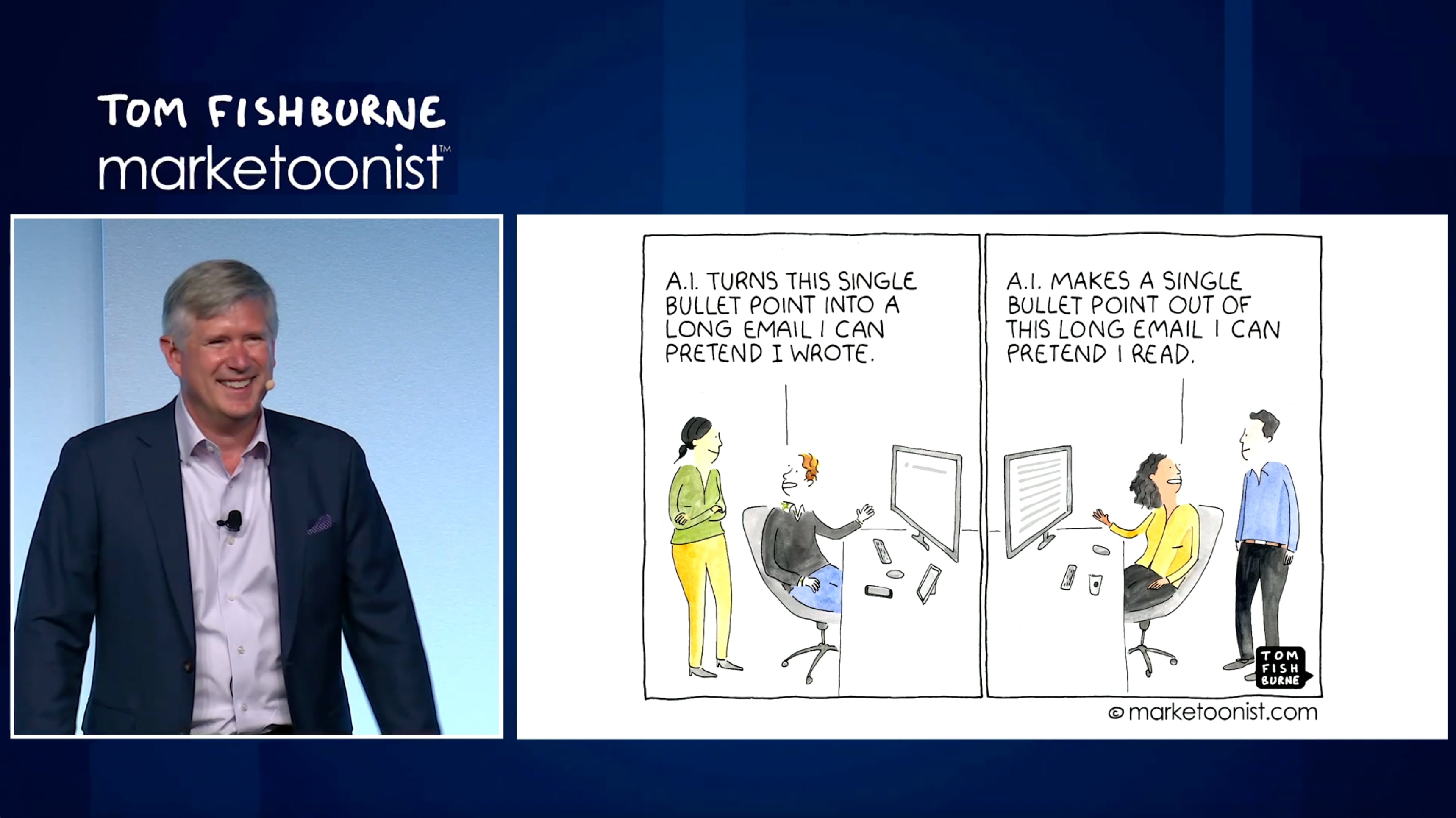 Tom Fishburne's Keynote at CMO Symposium 2024 | Videos & Movies on Vimeo