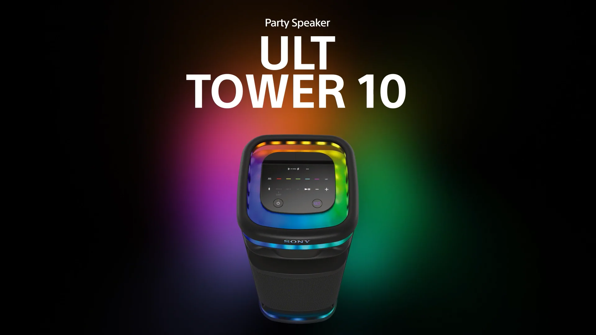 Sony ULT TOWER 10 Portable Bluetooth Party Speaker Black