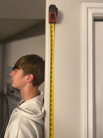 Watch conor arnott's Height: 70.5 inches