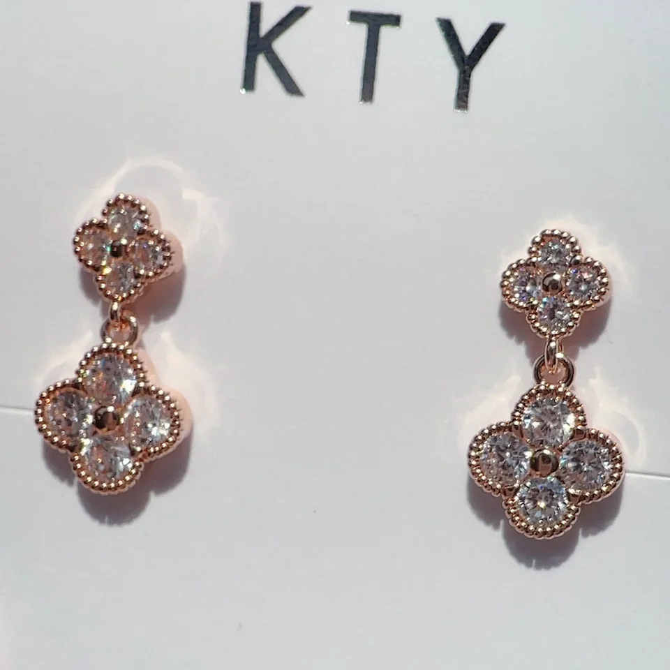 ピアス clover k10-garden-