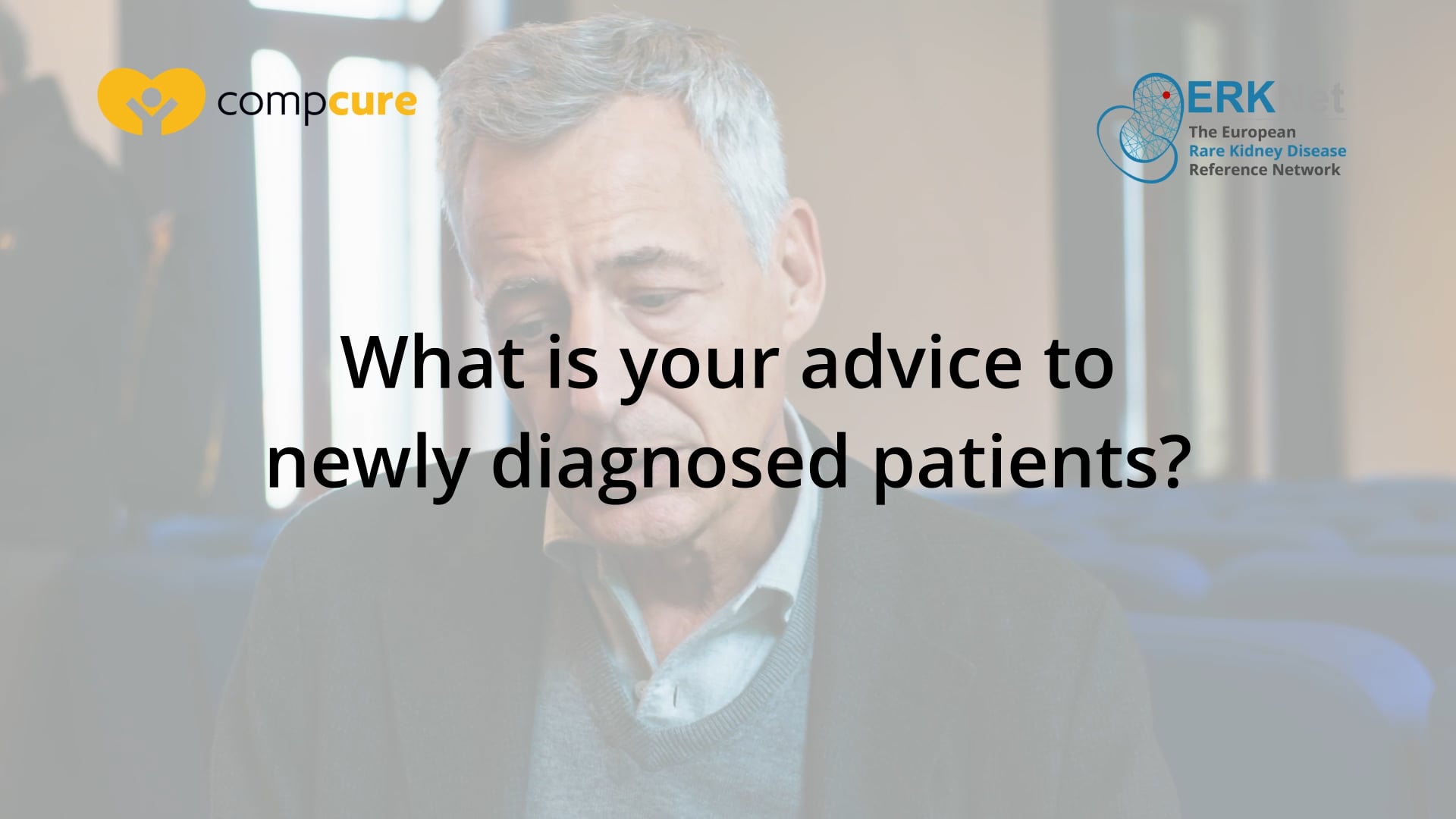 What is the advice from experts to newly diagnosed patients?