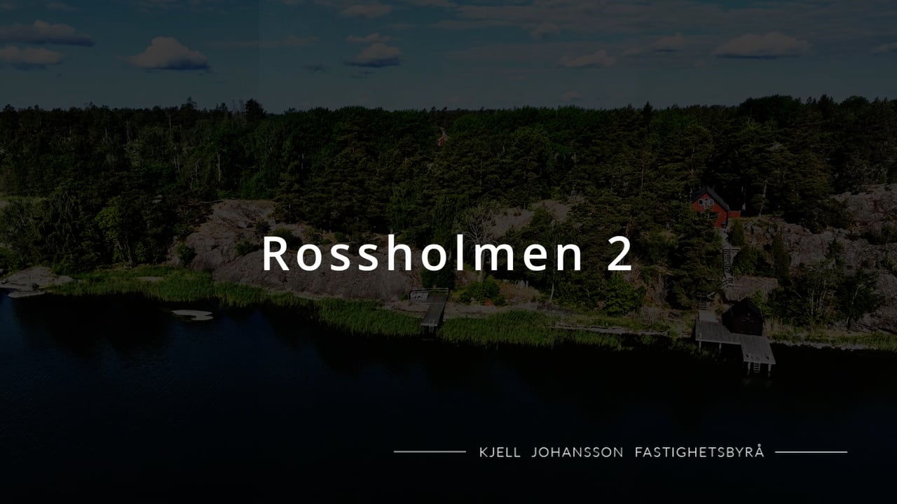 2 rum Fritidshus på Rossholmen 2 Mörkö Södertälje kommun