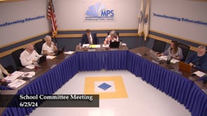 School Committee June 25th, 2024