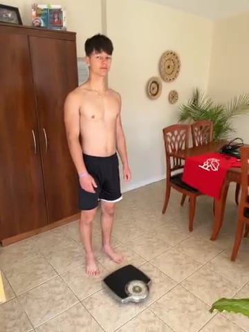 Watch PurpleShift athlete's Weight: 150 pounds