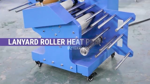 H-ROLLER300E4 300mm Roller Heat Press for Lanyard, Ribbon Heat Sublimation Transfer