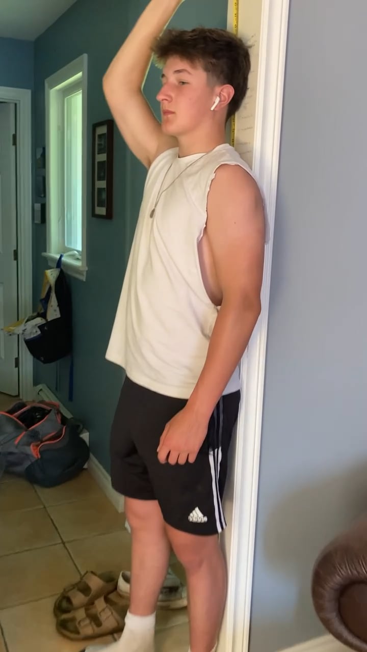 Watch liam saunders's Height: 72.9 inches