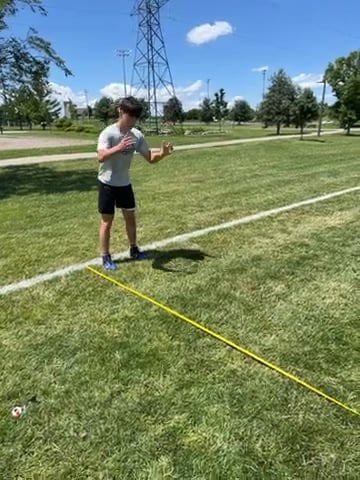 Watch anthony calabria's Broad Jump: 105 inches