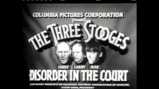 Disorder in the Court (1936)