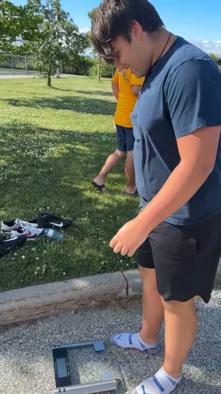 Watch hazen jasey's Weight: 267.2 pounds