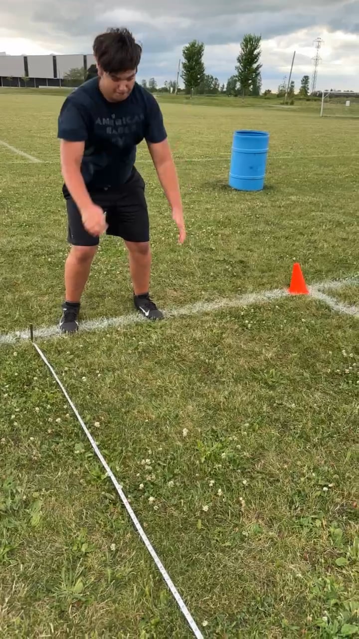 Watch hazen jasey's Broad Jump: 69 inches