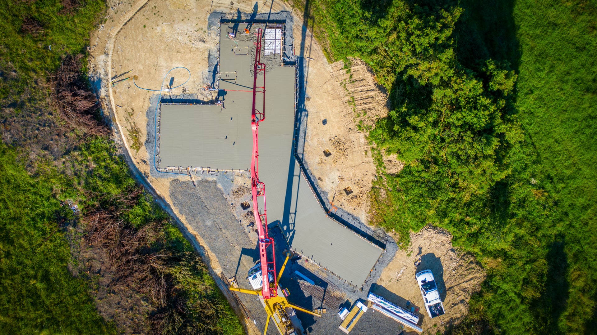 Concrete Slab Pour