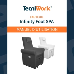 Fauteuil de pédicure blanc Infinity Foot Spa