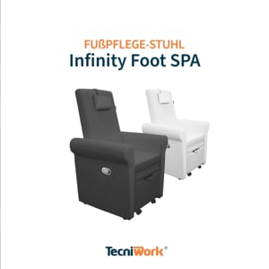 Fußpflegestuhl Foot Spa Infinity weiß