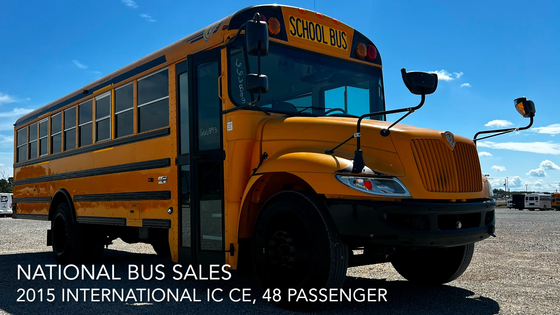 2015 International IC CE, 48 Passenger - National Bus Sales