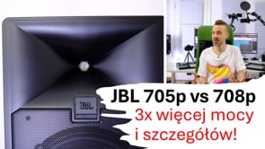 Hi-endowe monitory JBL 708p & 705p