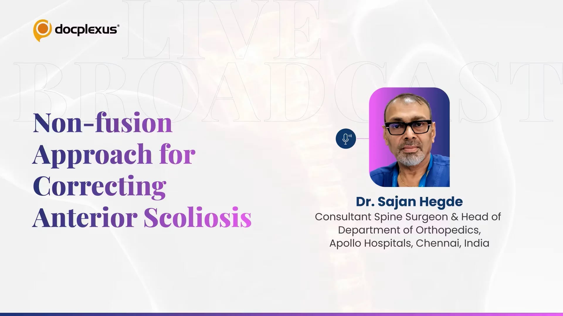 Non-fusion Approach for Correcting Anterior Scoliosis