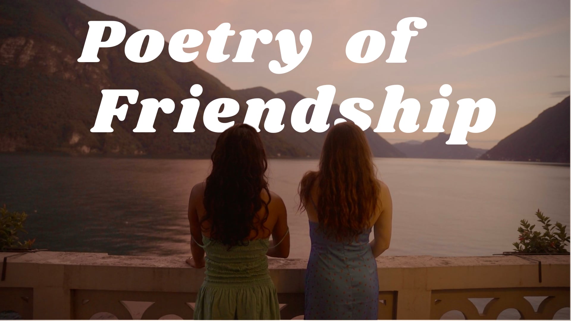 Poetry of Friendship _ marriage story inspired