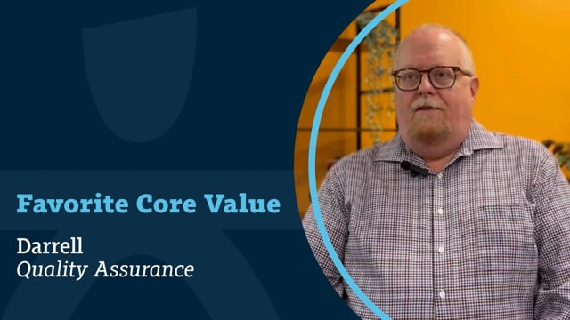 Favorite Core Value - Darrell (Patient-Centered)