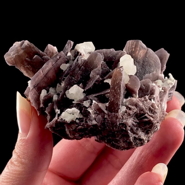 Axinite-(Fe) with Albite