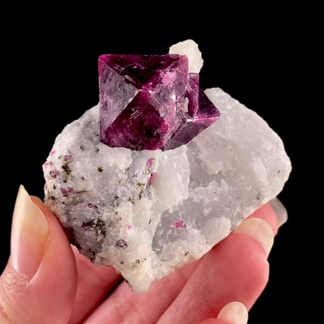 Spinel (fine crystals for the locality)