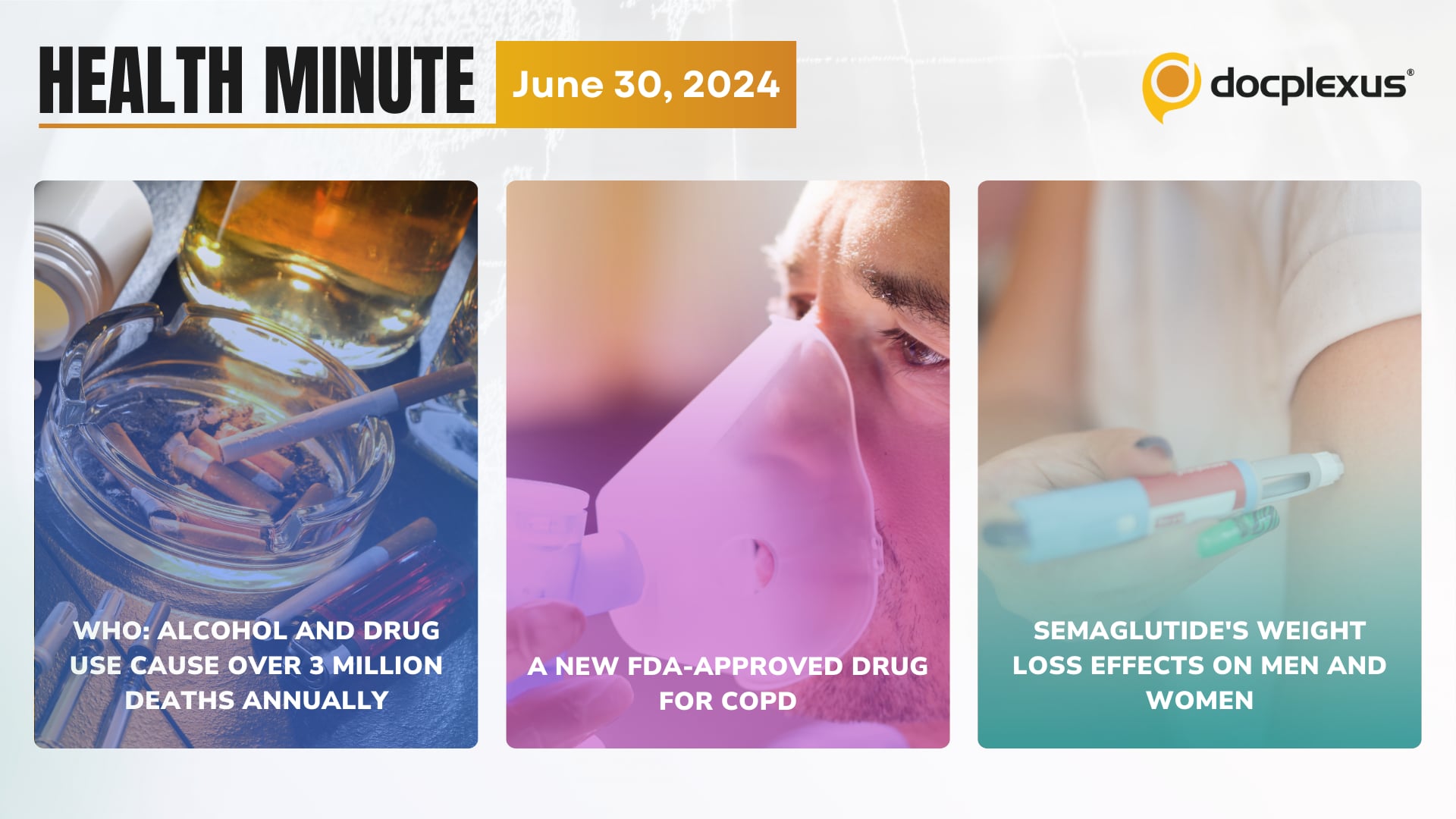 WHO Reports Over 3 Million Deaths Due to Alcohol and Drug Use