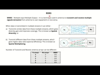 MIMO - Multiple Input and Multiple Output