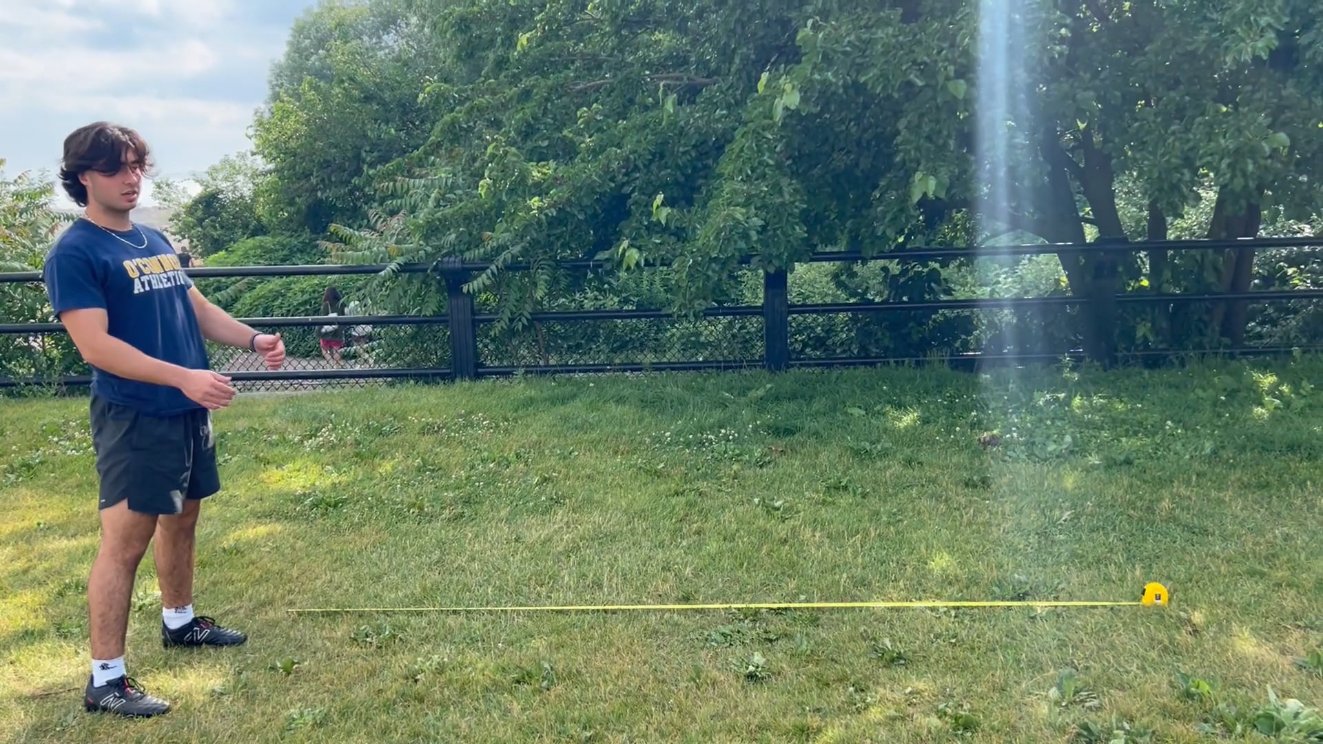 Watch dimitri christakis's Broad Jump: 98.7 inches