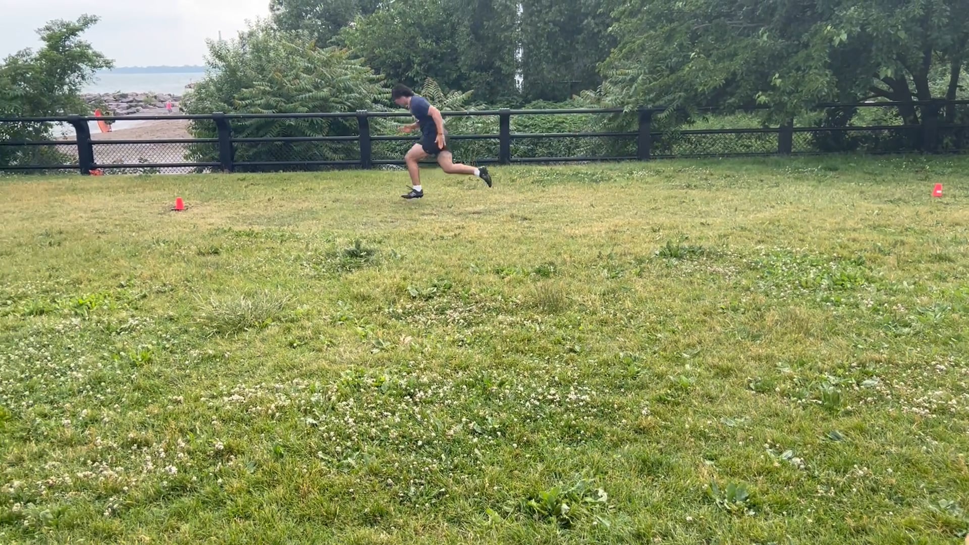 Watch dimitri christakis's 10 Yard Dash: 1.7 seconds