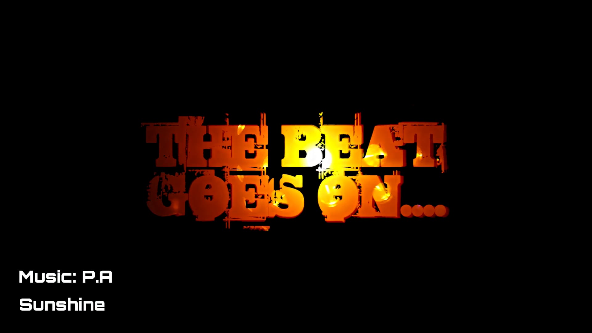 TBGO Promo - P.A Sunshine