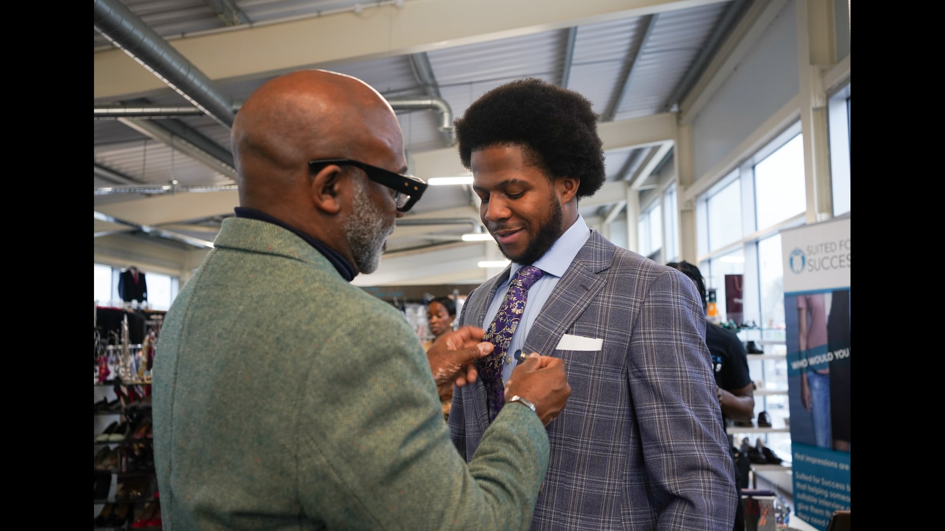 CEO Patricia White talks about Suited for Success