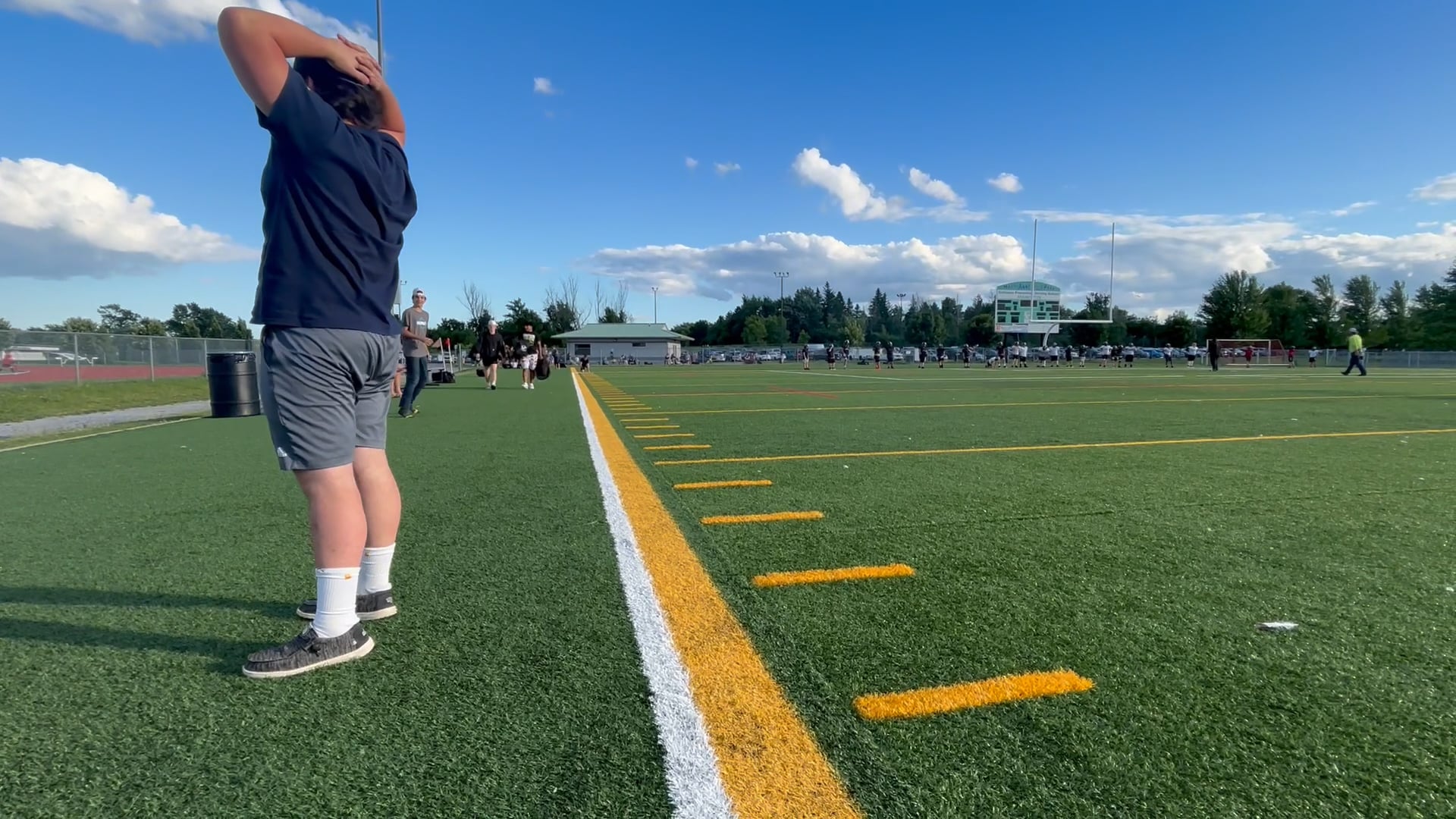 Watch andrew jarvis's 40 Yard Dash: 5.1 seconds