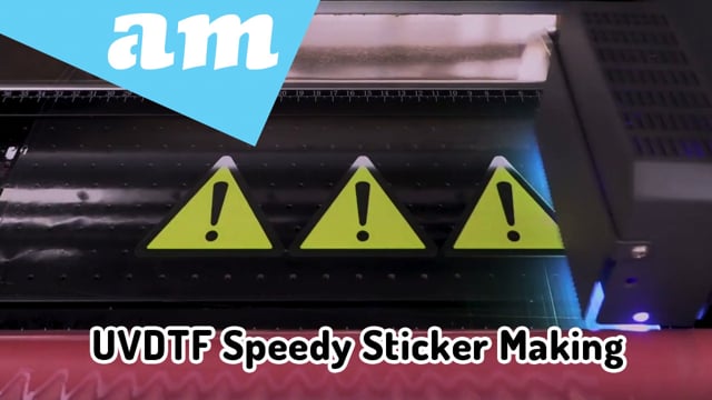 UVDTF Speedy Sticker Making By Print & Apply on All Surfaces, No Weeding Needed