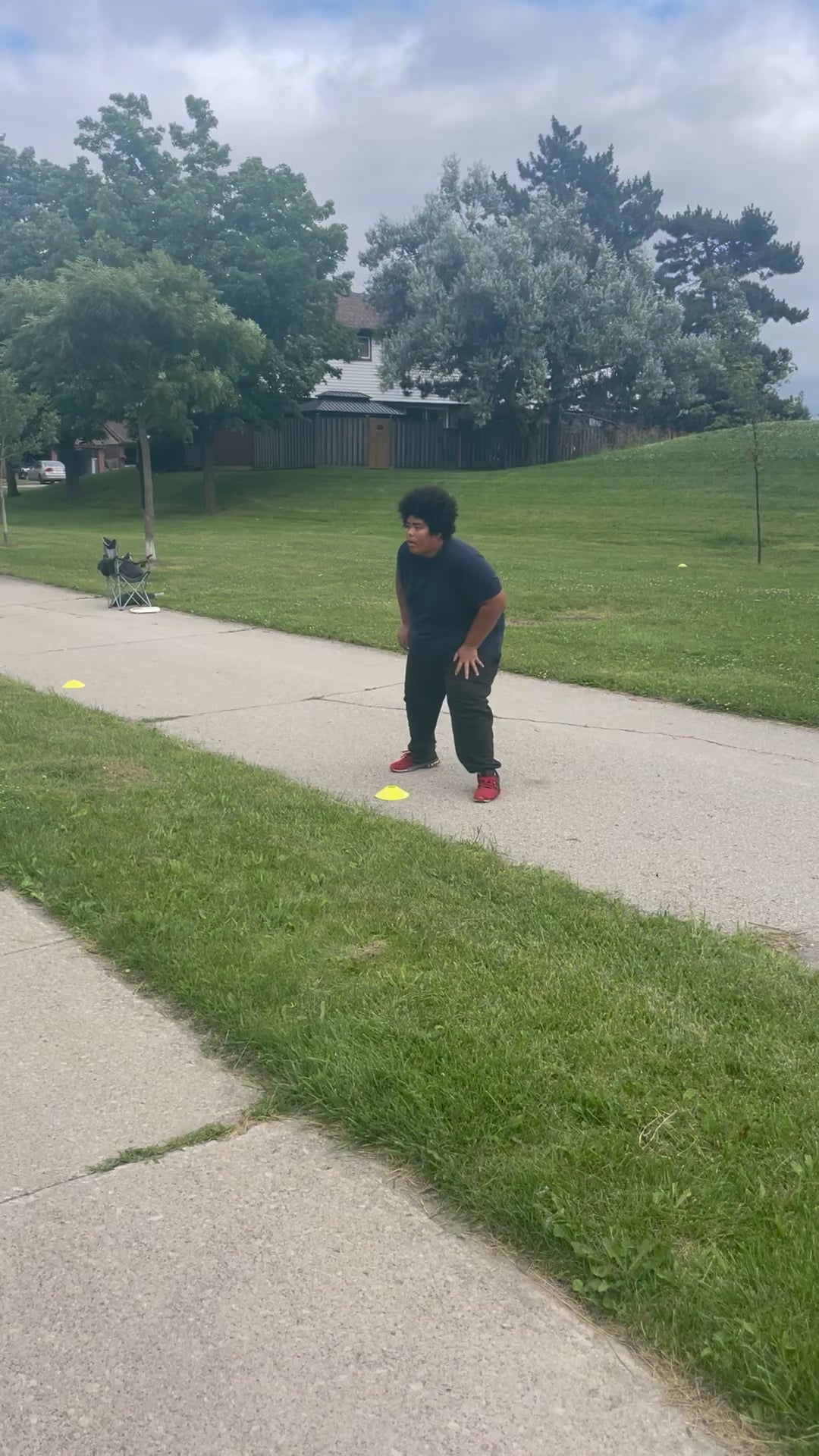 Watch carter swan's 5-10-5 Agility: 6.56 seconds