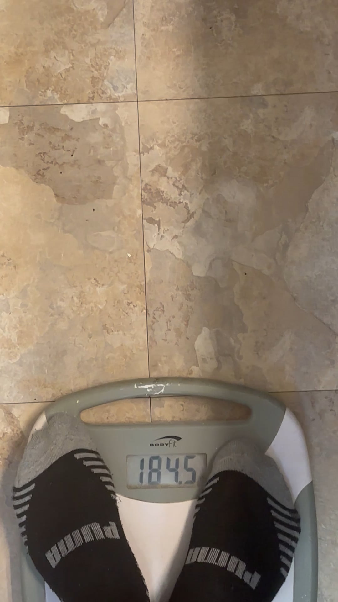 Watch andrew jarvis's Weight: 184.5 pounds