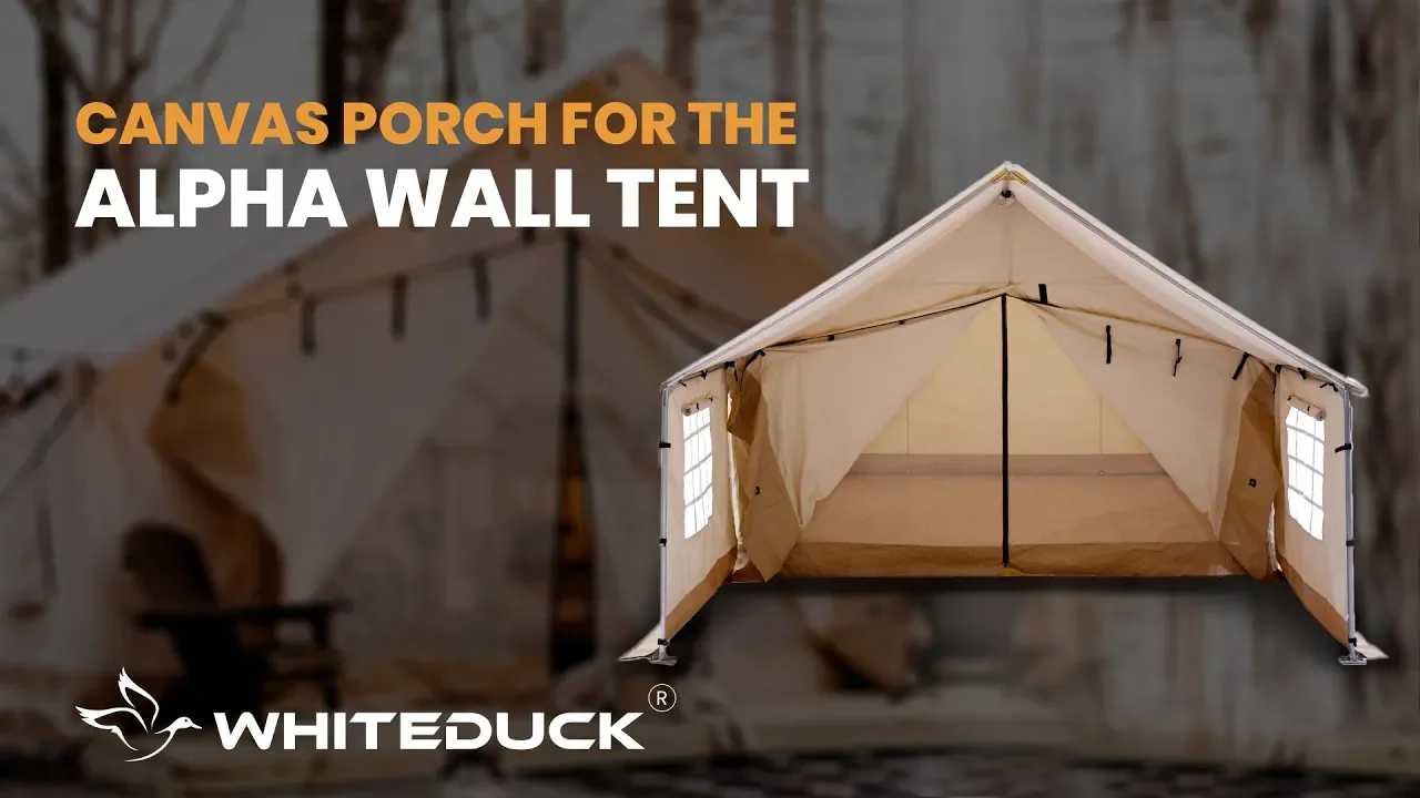 Canvas Porch - Alpha Wall Tent