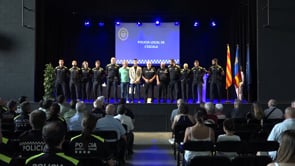 La festa patronal de la Policia Local de l'Escala reivindica la tasca dels agents