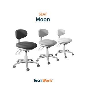 Moon - Professional chair with ergonomic seat and backrest