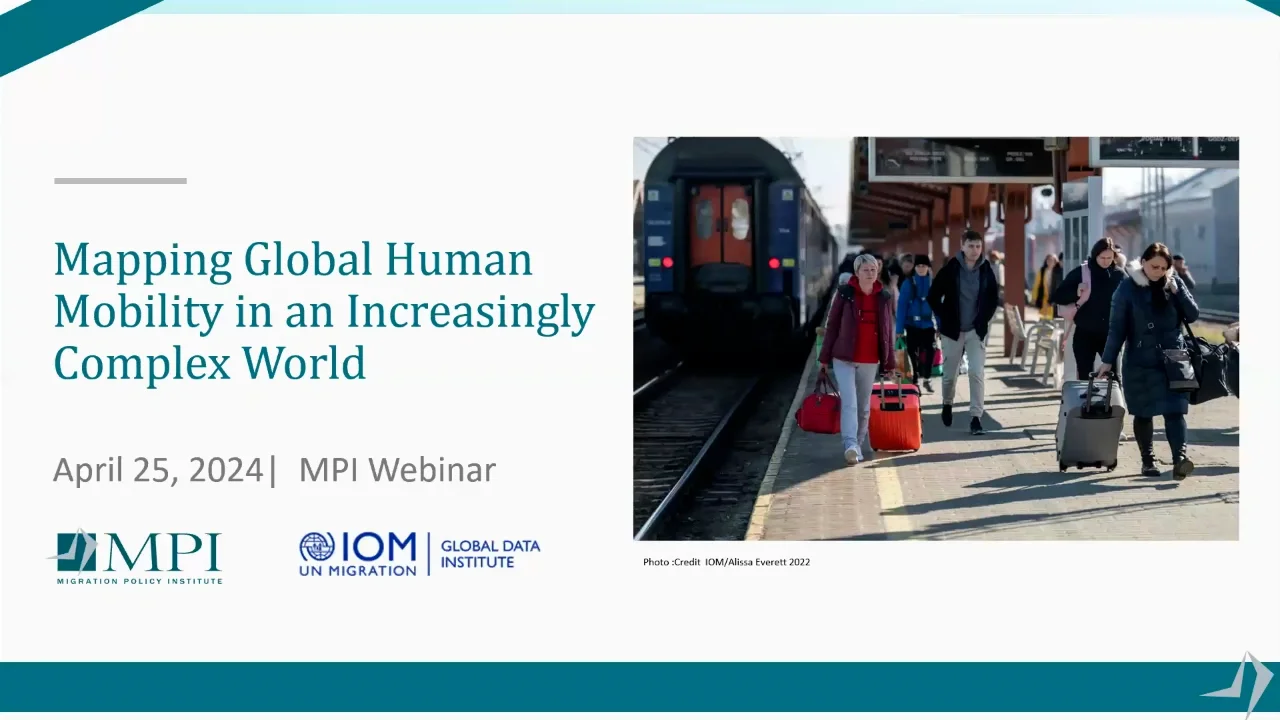 Mapping Global Human Mobility in an Increasingly Complex World on Vimeo
