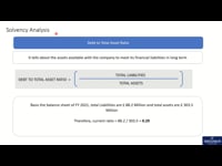 Debt to Asset Ratio