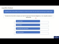 Liquidity Analysis