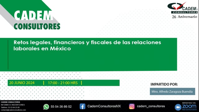 RETOS LEGALES, FINANCIEROS Y FISCALES DE LAS RELACIONES LABORALES EN MÉXICO