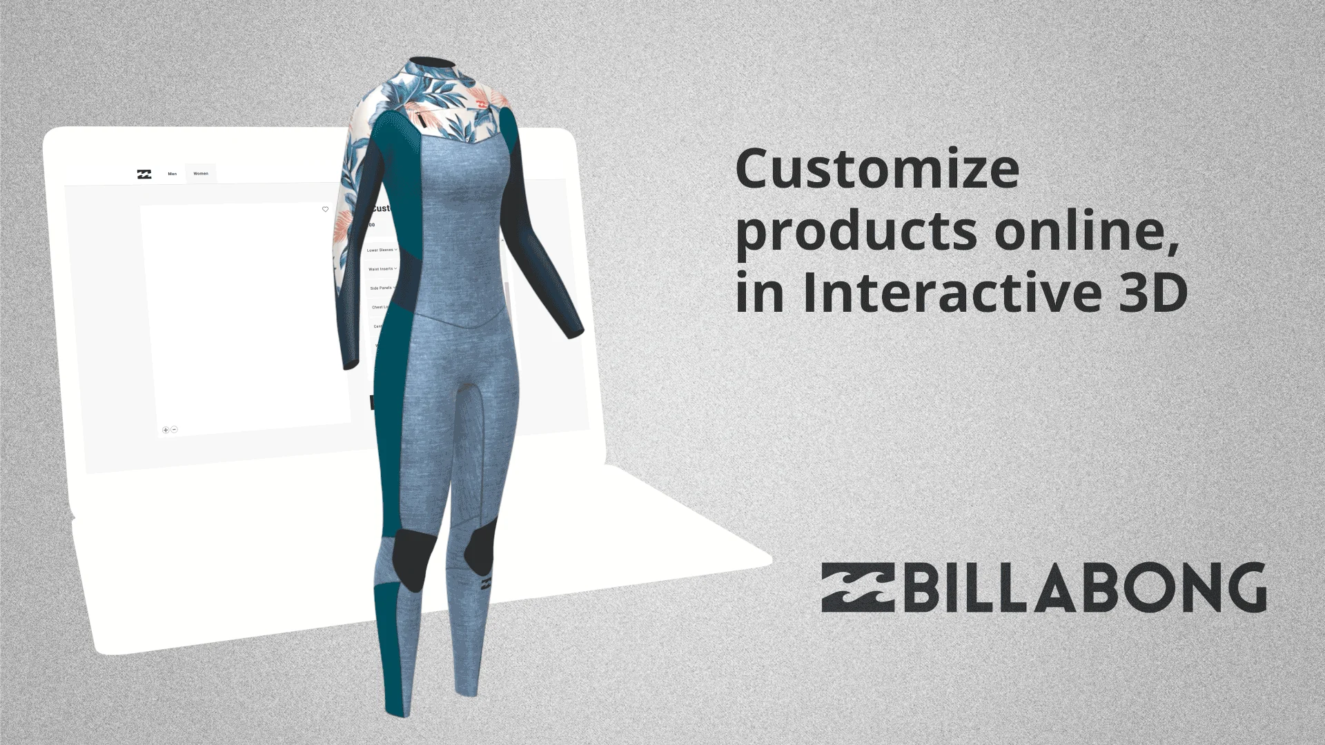 Billabong design your own wetsuit sales