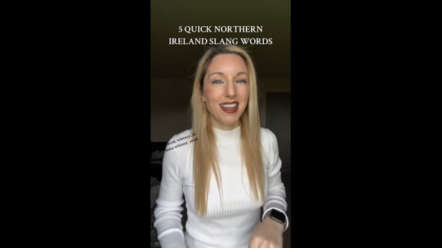 Northern Irish Slang pt1
