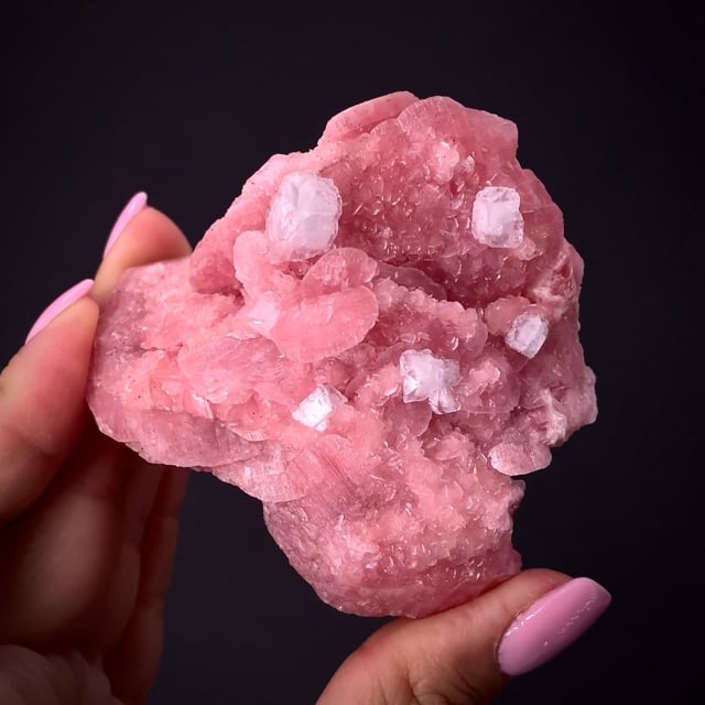 Rhodochrosite with Baryte